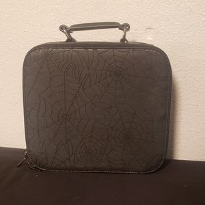 Backstitch Bruja Spiderweb Makeup/Travel Case